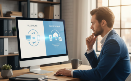file sync vs backup